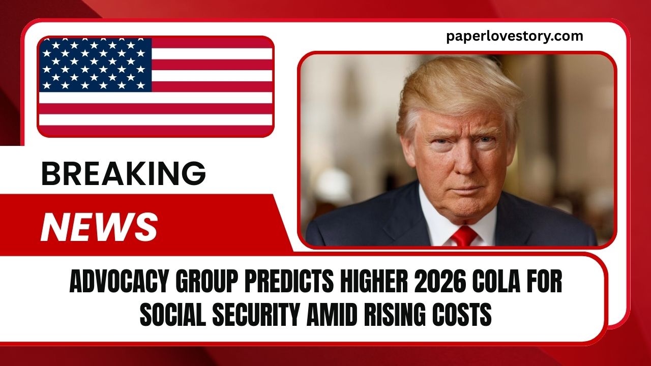 Advocacy Group Predicts Higher 2026 COLA For Social Security Amid Rising Costs