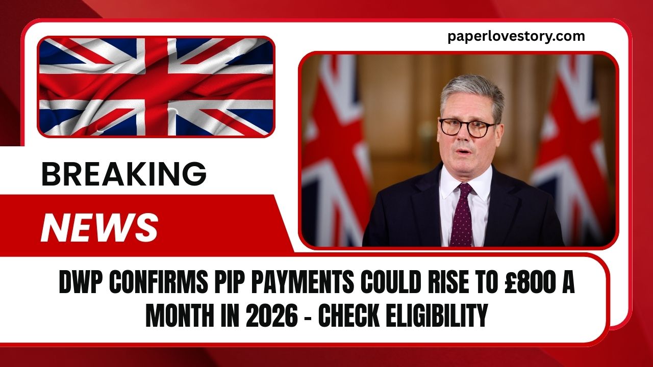 DWP Confirms PIP Payments Could Rise To £800 A Month In 2026 – Check Eligibility