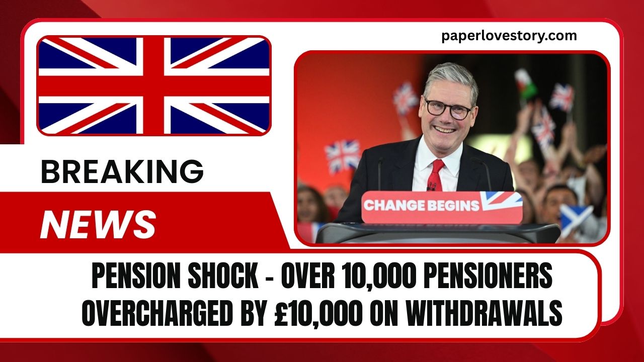 Pension Shock - Over 10,000 Pensioners Overcharged By £10,000 On Withdrawals