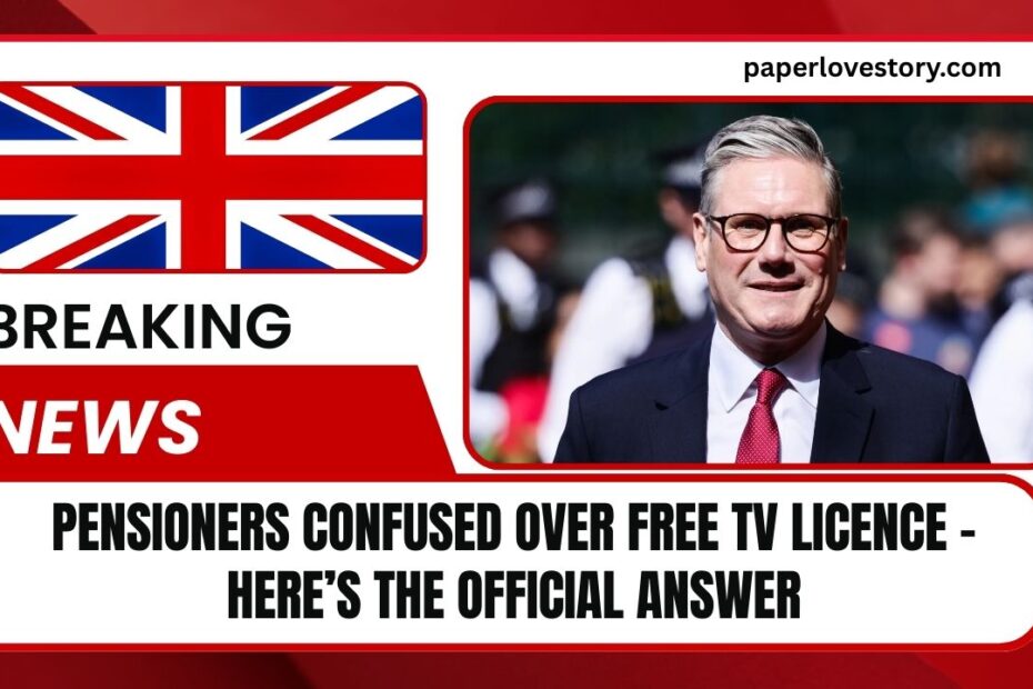 Pensioners Confused Over Free TV Licence – Here’s The Official Answer
