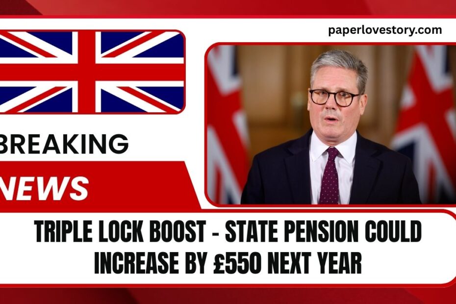 Triple Lock Boost - State Pension Could Increase By £550 Next Year