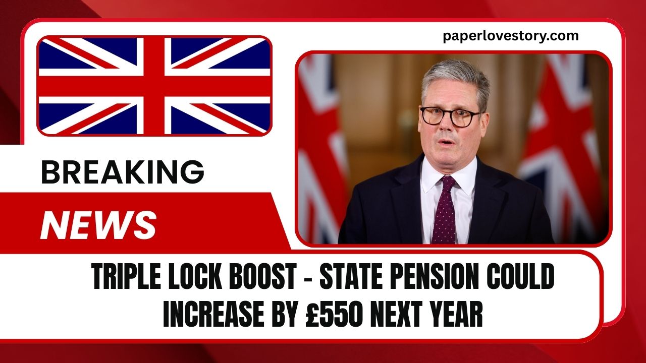 Triple Lock Boost - State Pension Could Increase By £550 Next Year