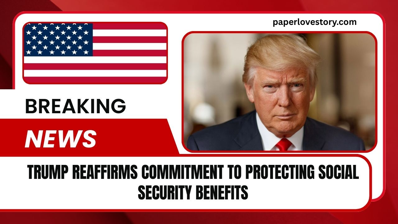 Trump Reaffirms Commitment To Protecting Social Security Benefits
