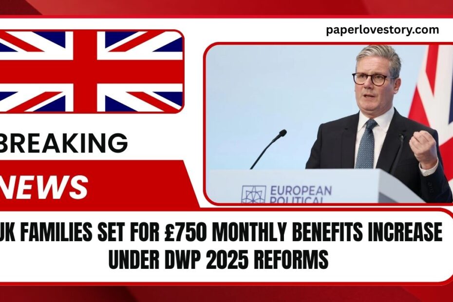 UK Families Set For £750 Monthly Benefits Increase Under DWP 2025 Reforms